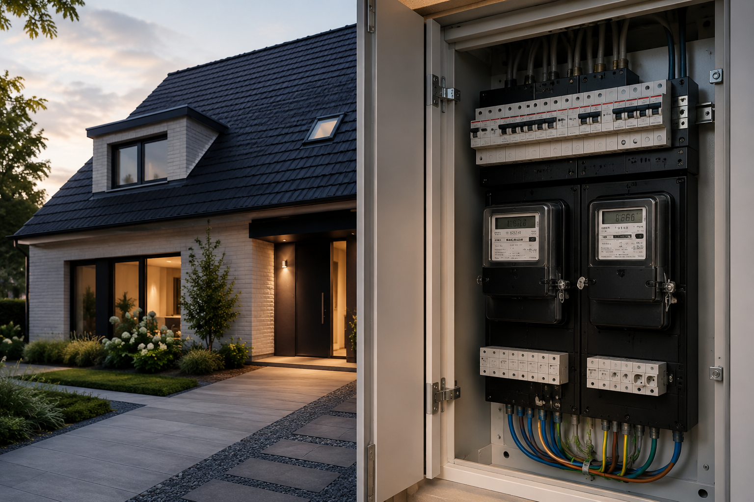 Elektrische installatie en meterkast in Breda